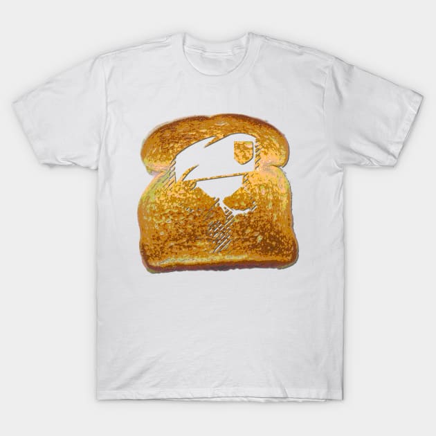 Ghost Toast T-Shirt by Ironmatter